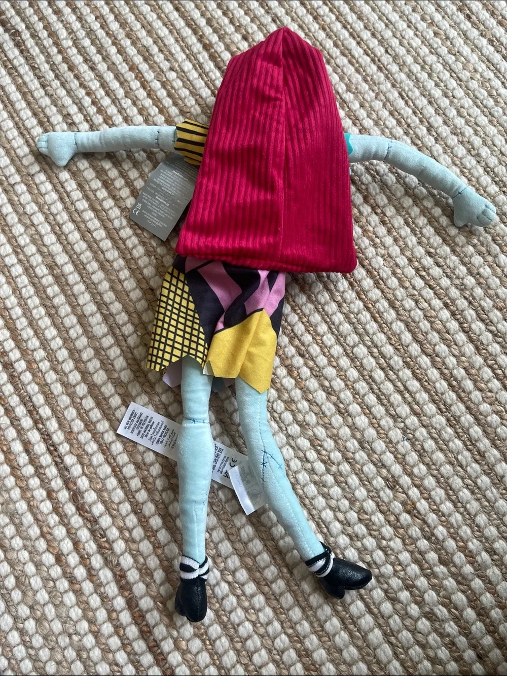 Disney Nightmare Before Christmas Large Sally Plush Doll 20” Collectible